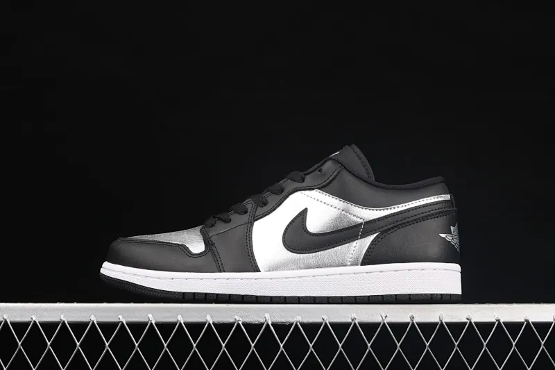 All categories Air Jordan Jordan series basketball shoes Air Jordan 1 Low G version pure original Air Jordan 1 Low AJ1 Joe 1 low-top black silver cultural and leisure sports sneakers DA5551-001